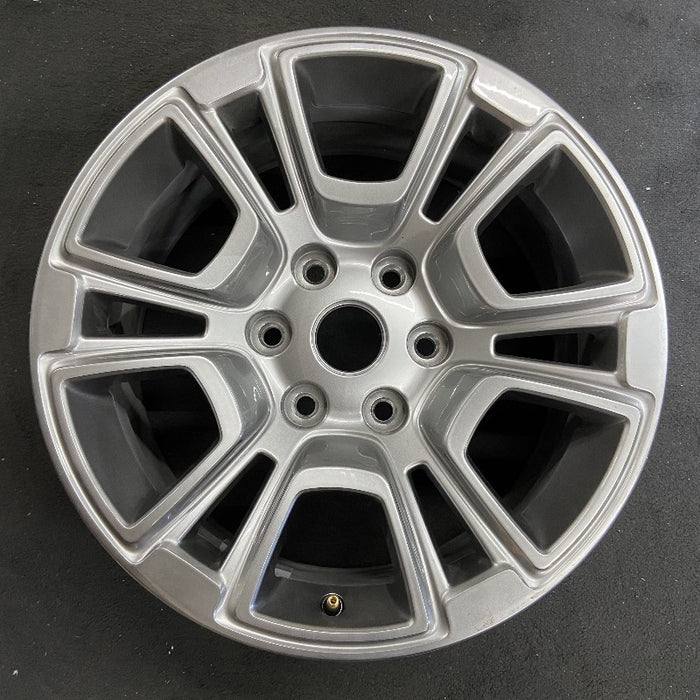 18" WAGONEER 22-24 18x8 6 open spoke polished Original OEM Wheel Rim - Additional View