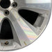 17" LEGACY 10-12 17x7 alloy 6 spoke machined face Original OEM Wheel Rim - Close-Up Detail