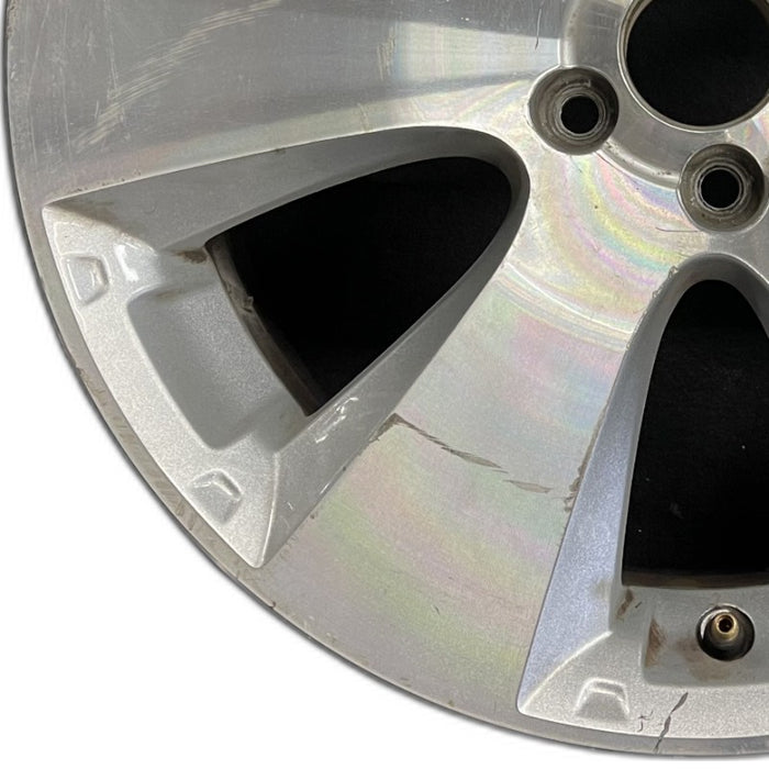 17" LEGACY 10-12 17x7 alloy 6 spoke machined face Original OEM Wheel Rim - Back View
