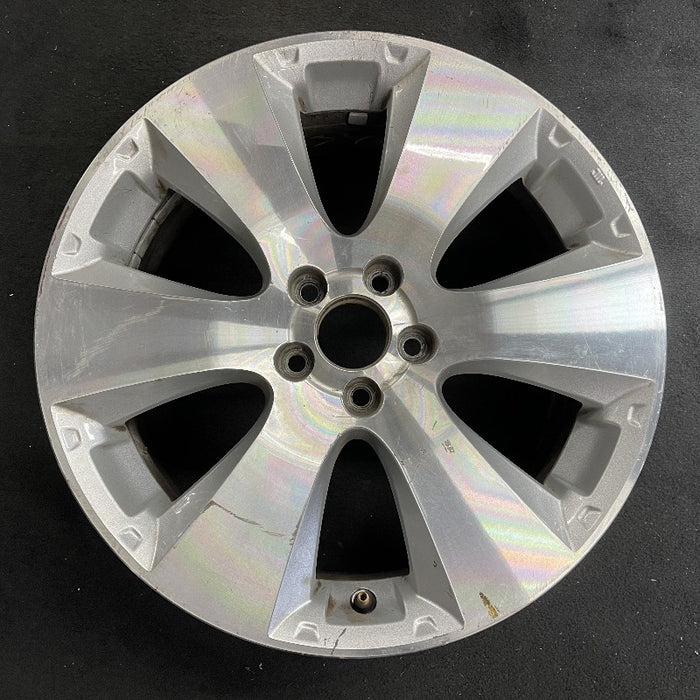 17" LEGACY 10-12 17x7 alloy 6 spoke machined face Original OEM Wheel Rim - Additional View