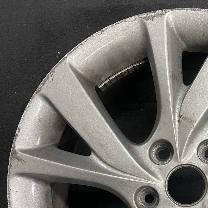 17" VELOSTER 16 17x7 Original OEM Wheel Rim - Side Profile