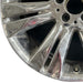 18" MERCEDES S-CLASS 09 221 Type; S550 18x8.5 7 split spokes Original OEM Wheel - Back View