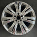 18" MERCEDES S-CLASS 09 221 Type; S550 18x8.5 7 split spokes Original OEM Wheel - Additional View