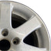 16" ACCORD 04 5 lug 16x6.5 alloy 7 spoke thick untapered spoke Original OEM - Side Profile