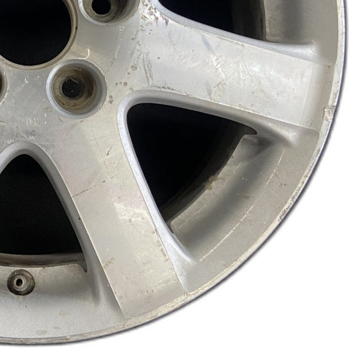 16" ACCORD 04 5 lug 16x6.5 alloy 7 spoke thick untapered spoke Original OEM - Close-Up Detail