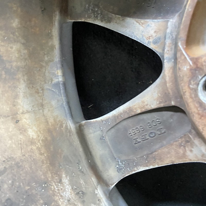 16" ACCORD 04 5 lug 16x6.5 alloy 7 spoke thick untapered spoke Original OEM - View 10