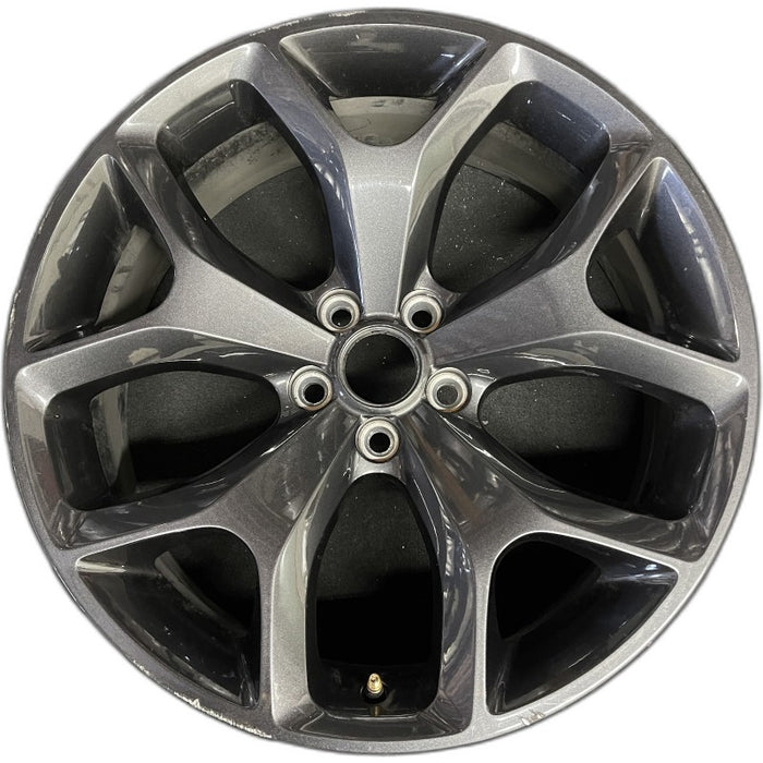 20" CHALLENGER 15-17 20x8 aluminum 5 Y spoke dark gray Original OEM Wheel Rim