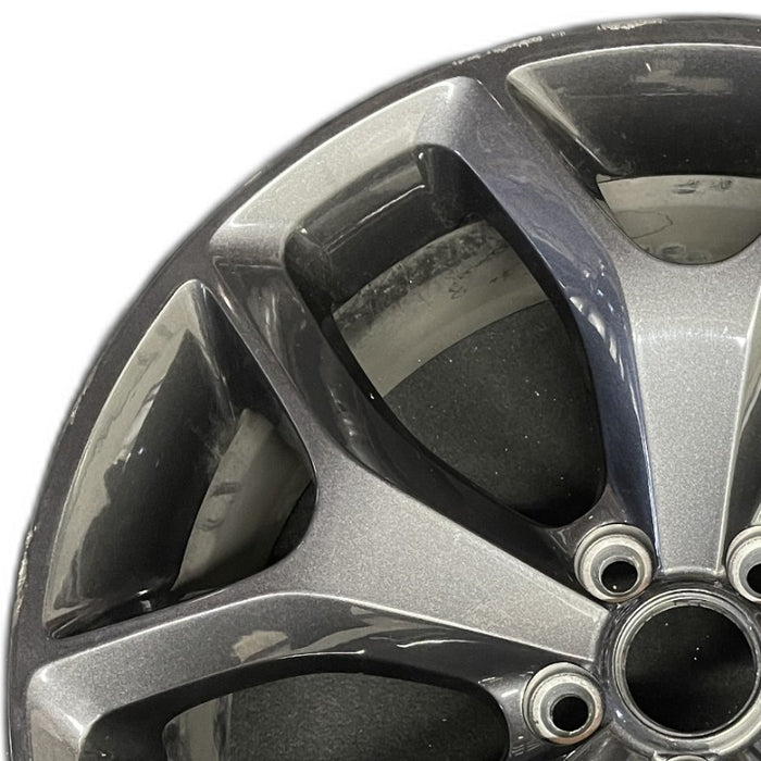 20" CHALLENGER 15-17 20x8 aluminum 5 Y spoke dark gray Original OEM Wheel Rim