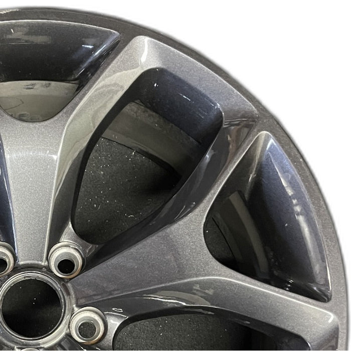 20" CHALLENGER 15-17 20x8 aluminum 5 Y spoke dark gray Original OEM Wheel Rim