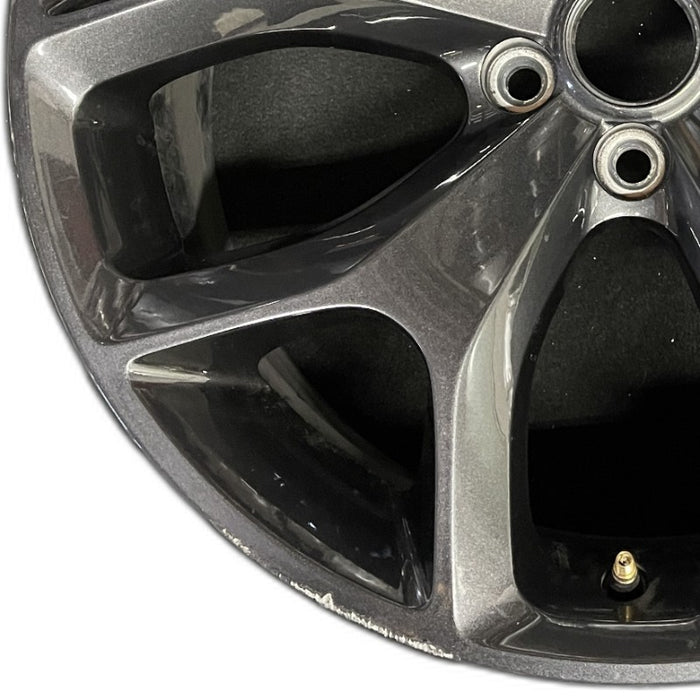 20" CHALLENGER 15-17 20x8 aluminum 5 Y spoke dark gray Original OEM Wheel Rim