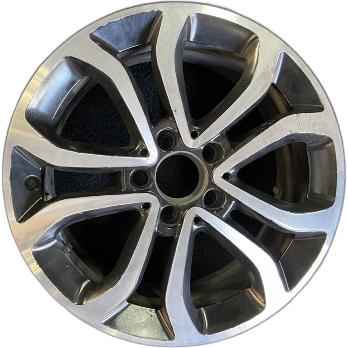 17" MERCEDES C-CLASS 15 205 Type, , C300, 17x7, 10 spoke Original OEM Wheel Rim - Front View