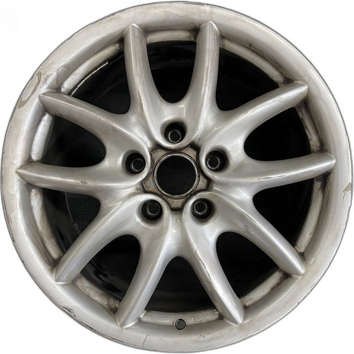 19" PORSCHE CAYENNE 05-06 19x9, 10 spoke Original OEM Wheel Rim - Front View