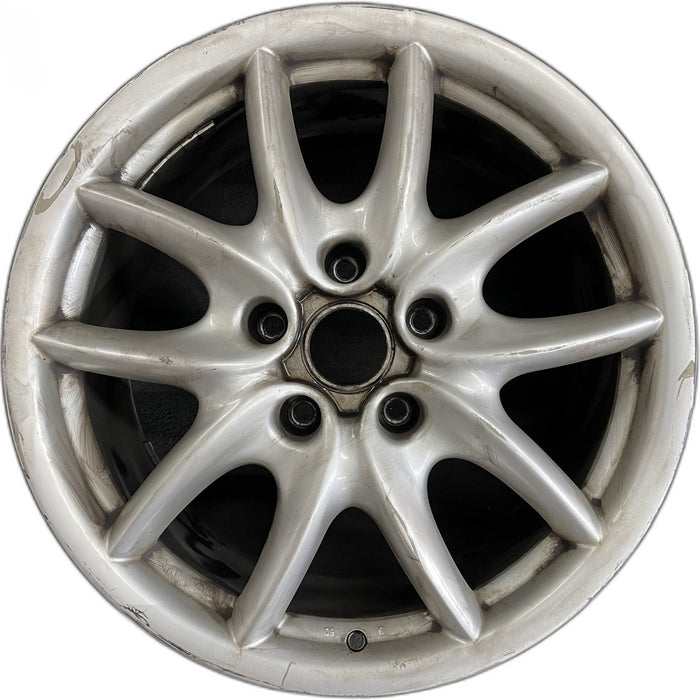 19" PORSCHE CAYENNE 05-06 19x9, 10 spoke Original OEM Wheel Rim - Front View