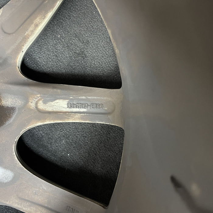 19" PORSCHE CAYENNE 05-06 19x9, 10 spoke Original OEM Wheel Rim - Additional View