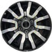 18" RANGER 19 18x8 , 6 spoke, machined face with pockets , V spoke Original OEM - Front View