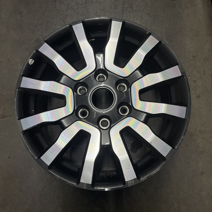 18" RANGER 19 18x8 , 6 spoke, machined face with pockets , V spoke Original OEM - Additional View