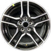 18" MUSTANG 18-23 18x8 , 10 spoke Original OEM Wheel Rim - Front View
