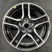 18" MUSTANG 18-23 18x8 , 10 spoke Original OEM Wheel Rim - Angle View