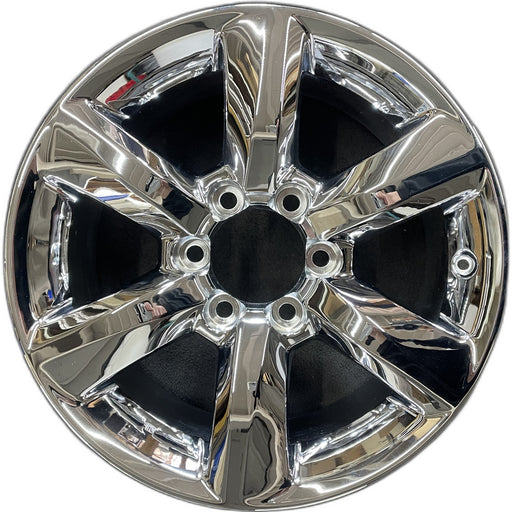 18" LEXUS GX460 12-13 , Original OEM Wheel Rim - CHROME - Front View