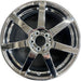18" MERCEDES C-CLASS 12 204 Type; C250 18x8 7 spoke Original OEM Wheel Rim - Front View