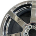 18" MERCEDES C-CLASS 12 204 Type; C250 18x8 7 spoke Original OEM Wheel Rim - Angle View