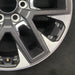 20" SEQUOIA 23-24 20x8 open spoke 6 spoke matte black Original OEM Wheel Rim - Back View