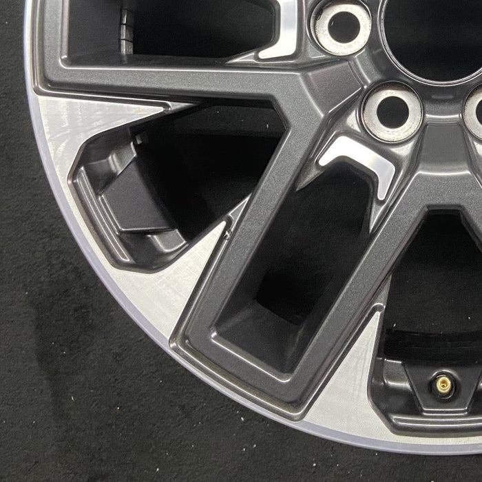 20" SEQUOIA 23-24 20x8 open spoke 6 spoke matte black Original OEM Wheel Rim - Additional View