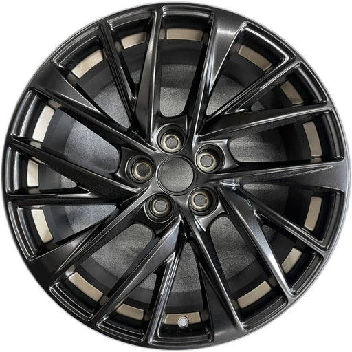 20" CT5 23 20x8.5 gloss black with brze accent opt SKW Original OEM Wheel Rim - Front View