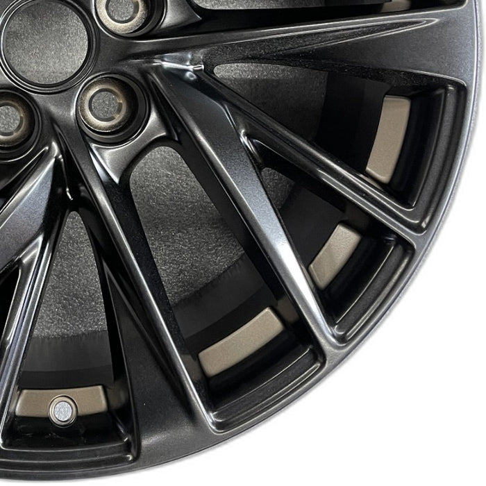 20" CT5 23 20x8.5 gloss black with brze accent opt SKW Original OEM Wheel Rim