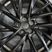 20" CT5 23 20x8.5 gloss black with brze accent opt SKW Original OEM Wheel Rim - Angle View