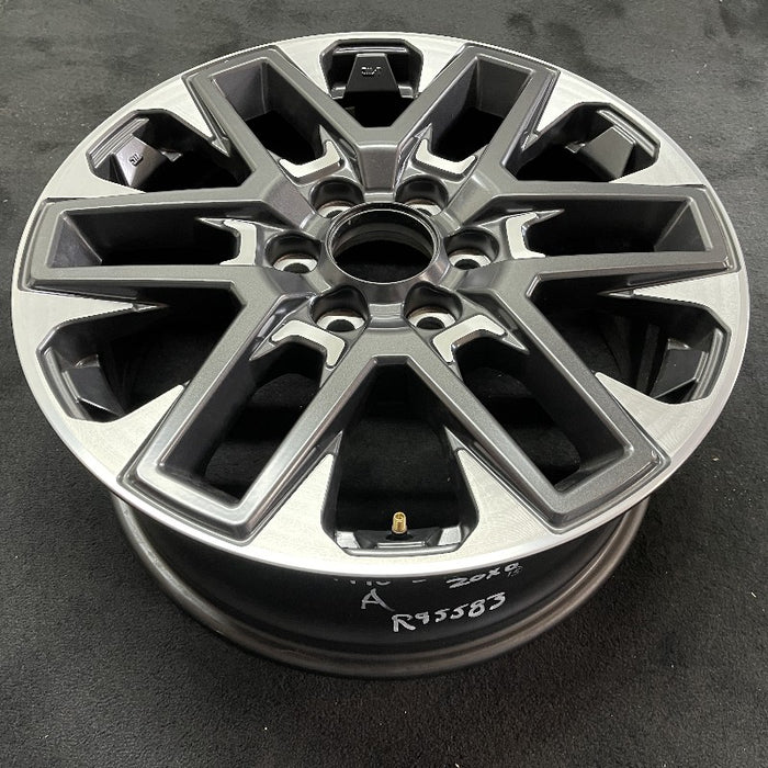 20" SEQUOIA 23-24 20x8 open spoke 6 spoke matte black Original OEM Wheel Rim - View 7