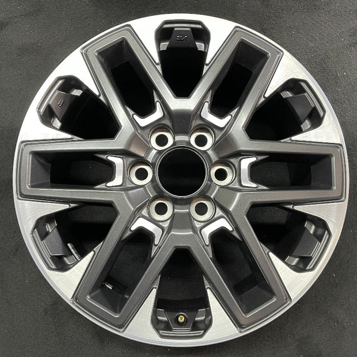 20" SEQUOIA 23-24 20x8 open spoke 6 spoke matte black Original OEM Wheel Rim - Additional View