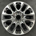 20" SEQUOIA 23-24 20x8 open spoke 6 spoke matte black Original OEM Wheel Rim - Additional View