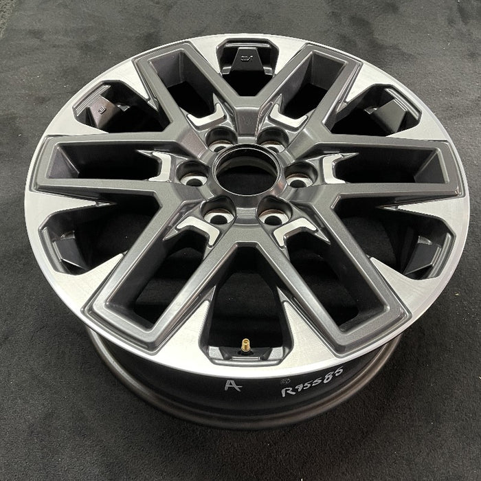 20" SEQUOIA 23-24 20x8 open spoke 6 spoke matte black Original OEM Wheel Rim - View 7
