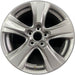17" RAV4 19-25 17x7 alloy 5 spoke silver Original OEM Wheel Rim - Front View