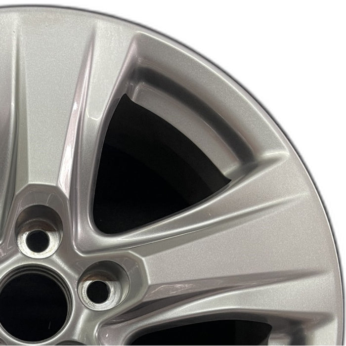 17" RAV4 19-25 17x7 alloy 5 spoke silver Original OEM Wheel Rim - Side Profile