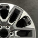 20" SEQUOIA 23-24 20x8 open spoke 6 spoke matte black Original OEM Wheel Rim - Close-Up Detail