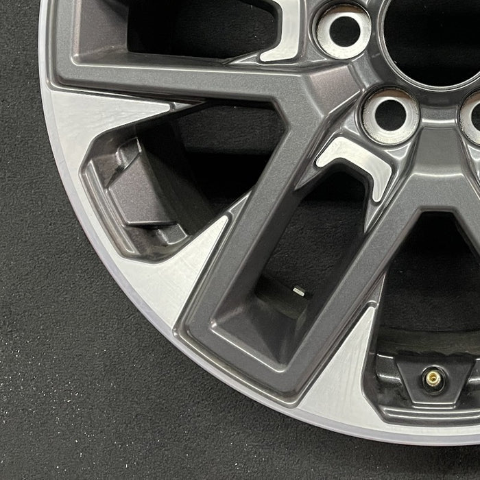 20" SEQUOIA 23-24 20x8 open spoke 6 spoke matte black Original OEM Wheel Rim - Additional View