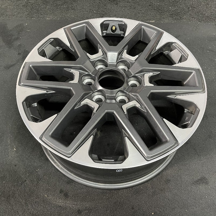 20" SEQUOIA 23-24 20x8 open spoke 6 spoke matte black Original OEM Wheel Rim - View 8