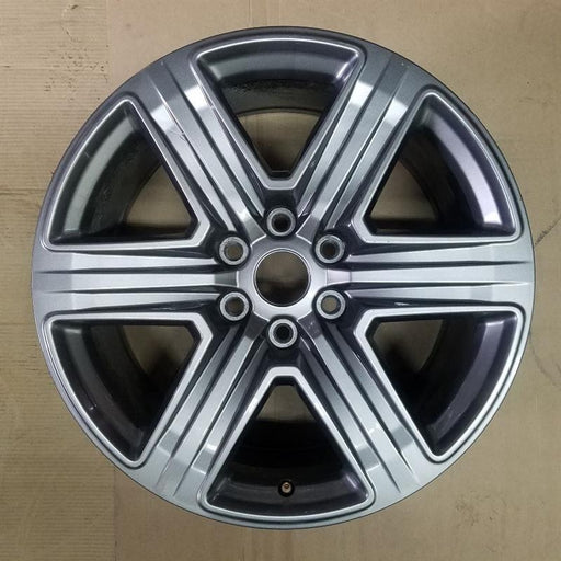 20" FORD F150 PICKUP 18-20 20x8.5, 6 spoke, , straight spoke Original OEM Wheel - Front View