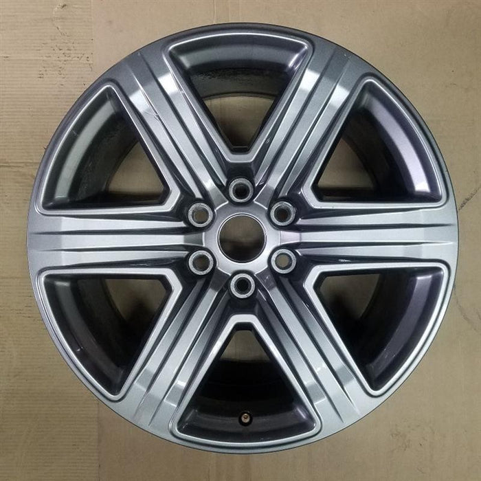 20" FORD F150 PICKUP 18-20 20x8.5, 6 spoke, , straight spoke Original OEM Wheel - Front View