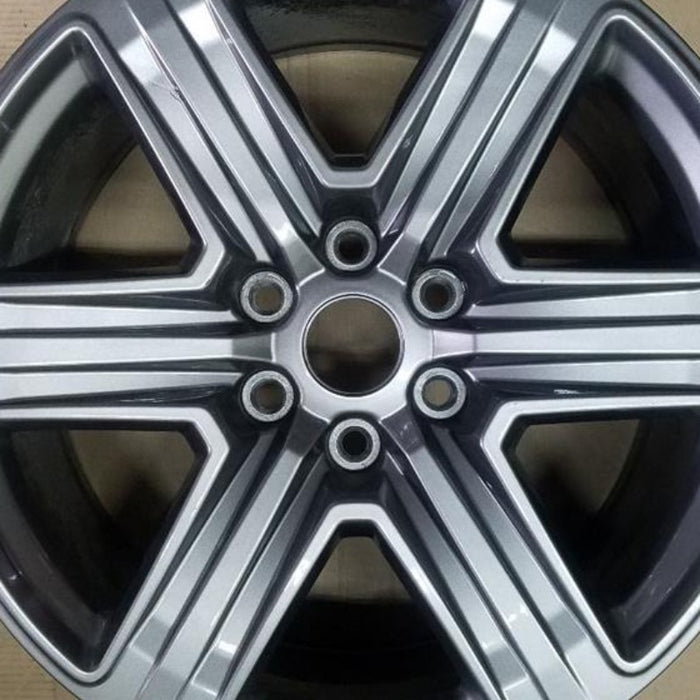 20" FORD F150 PICKUP 18-20 20x8.5, 6 spoke, , straight spoke Original OEM Wheel - Angle View