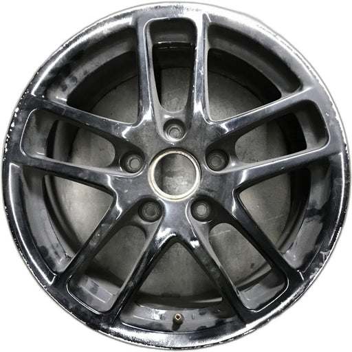 17" PORSCHE CAYMAN 08 17x6.5 5 double spoke Original OEM Wheel Rim - Front View