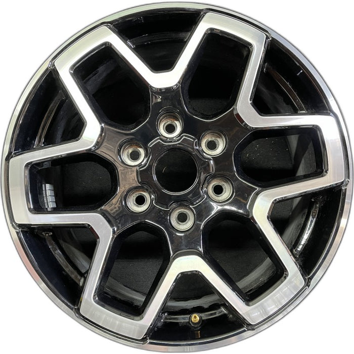18" BRONCO 21-24 18x7.5 6 double spoke Original OEM Wheel Rim - Front View
