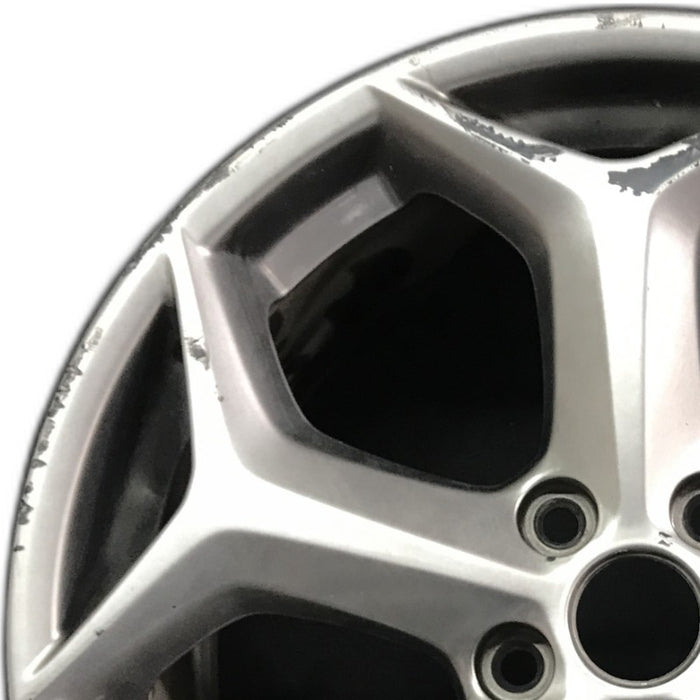 18" FOCUS 14 18x8 5 spoke alloy Y spoke design dark gray Original OEM Wheel Rim - Angle View
