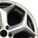 18" FOCUS 14 18x8 5 spoke alloy Y spoke design dark gray Original OEM Wheel Rim - Side Profile
