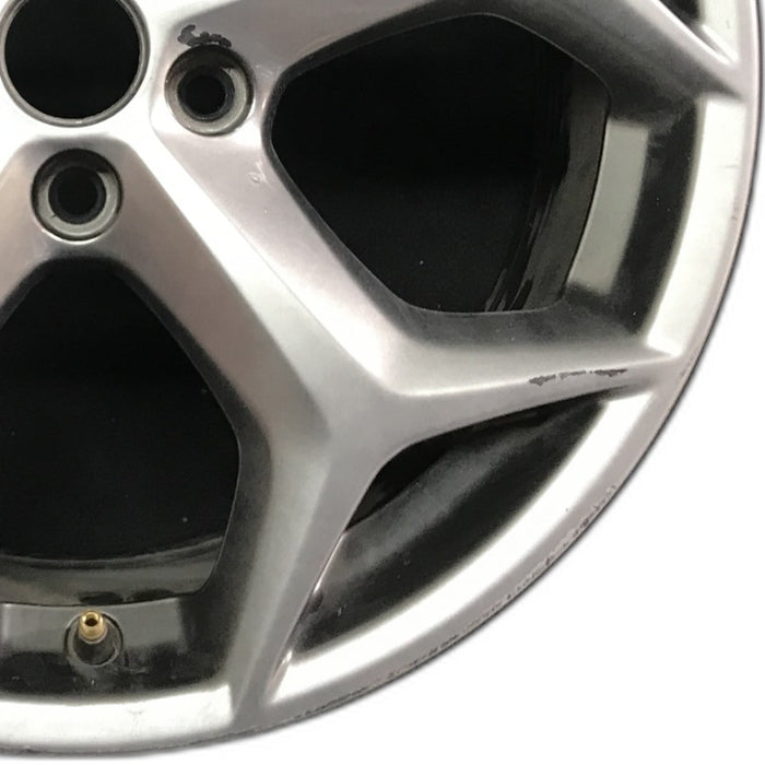 18" FOCUS 14 18x8 5 spoke alloy Y spoke design dark gray Original OEM Wheel Rim - Close-Up Detail