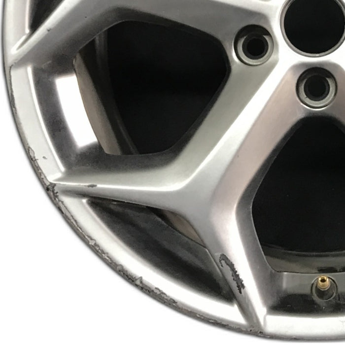 18" FOCUS 14 18x8 5 spoke alloy Y spoke design dark gray Original OEM Wheel Rim - Back View