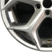 18" FOCUS 14 18x8 5 spoke alloy Y spoke design dark gray Original OEM Wheel Rim - Back View