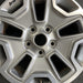 17" WRANGLER 13 17x7.5 10 hole w/machined accent gray Original OEM Wheel Rim - Angle View